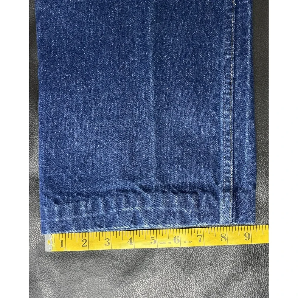 Levi's 517 Bootcut Orange Tab Jeans 40x32 (38W 30L) USA Dark Wash True Vintage